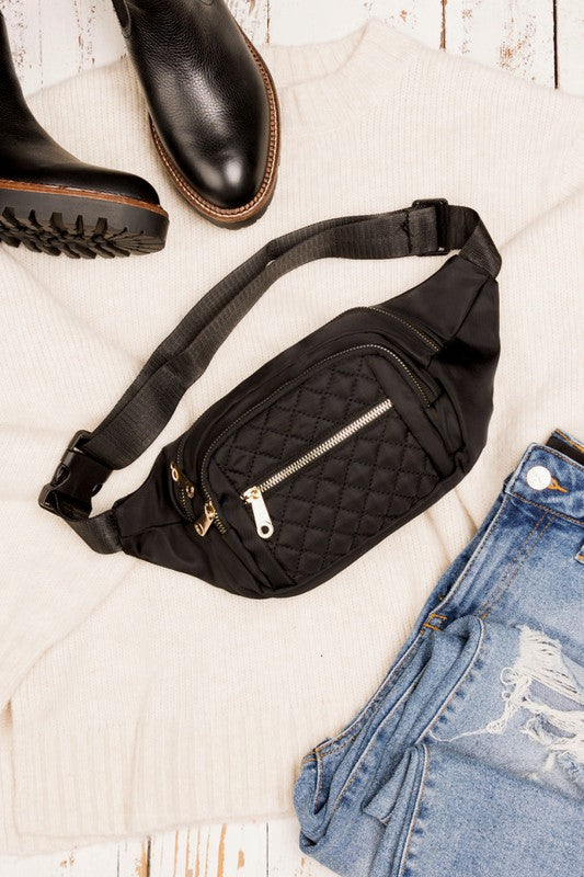 Avery Quilted Belt Sling/Bum Bag