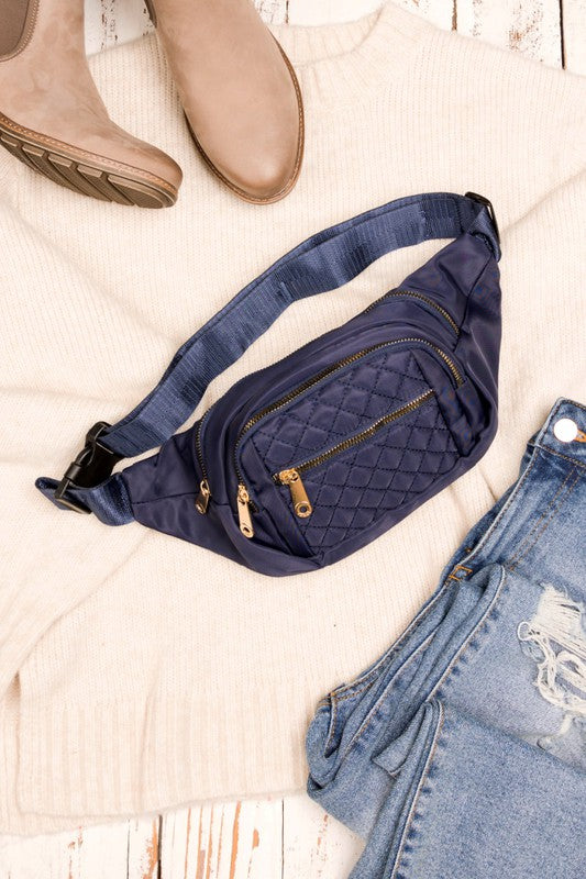 Avery Quilted Belt Sling/Bum Bag